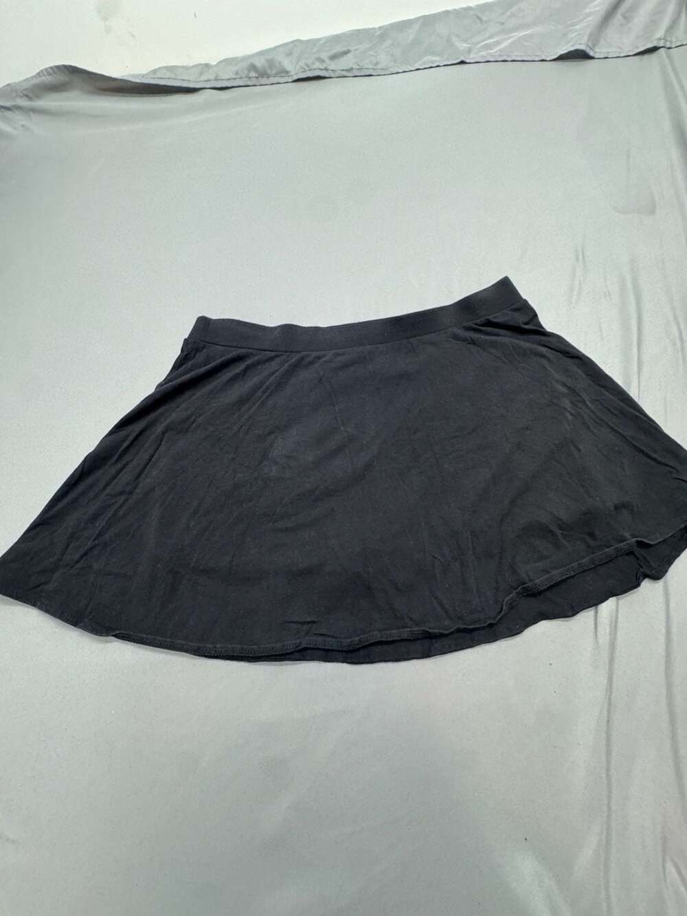Total Girl Skort Plus Size XXL 20.5 Black Cotton Spandex